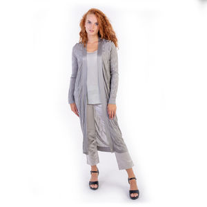 Network Cardigan Women size S Gray